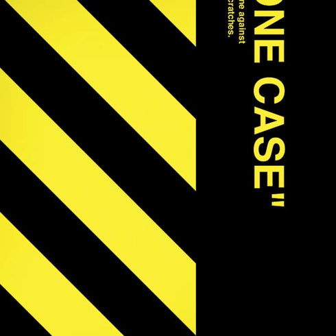Black and Yellow Stripes iPhone XR Skin