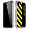 Black and Yellow Stripes iPhone XS Max Clear Case