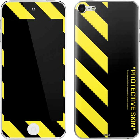 Black and Yellow Stripes Apple iPod Skin