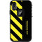 Black and Yellow Stripes LifeProof Fre iPhone Skin