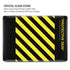 Black and Yellow Stripes MacBook Pro 13in (2020) Case plus Skin