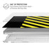 Black and Yellow Stripes MacBook Pro 13in (2020) Case plus Skin