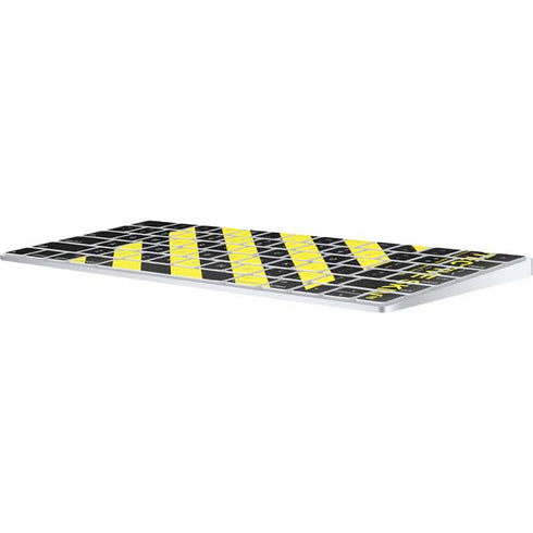 Black and Yellow Stripes Magic Keyboard Skin