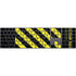 Black and Yellow Stripes Magic Keyboard with Numeric Keypad Skin
