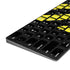 Black and Yellow Stripes Magic Keyboard with Numeric Keypad Skin