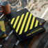 Black and Yellow Stripes MSI GS65 Stealth Laptop Skin