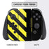 Black and Yellow Stripes Nintendo Switch Bundle Skin