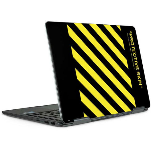Black and Yellow Stripes Notebook 9 Pro 13in (2017) Skin
