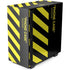 Black and Yellow Stripes NZXT H510 Compact ATX Mid-Tower Case Skin