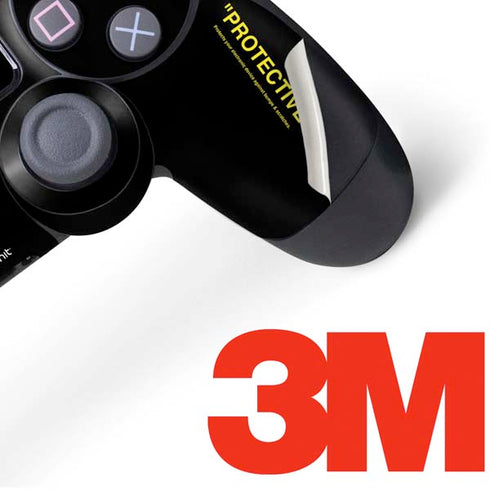 Black and Yellow Stripes PS4 Controller Skin