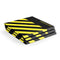 Black and Yellow Stripes PS4 Pro Console Skin