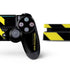 Black and Yellow Stripes PS4 Slim Bundle Skin
