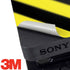 Black and Yellow Stripes PS4 Slim Skin