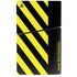 Black and Yellow Stripes PS5 Slim Digital Edition Bundle Skin
