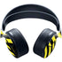Black and Yellow Stripes PULSE 3D Wireless Headset for PS5 Skin