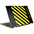 Black and Yellow Stripes HP Spectre Skin