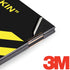 Black and Yellow Stripes HP Spectre Skin