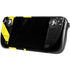 Black and Yellow Stripes Steam Deck Handheld Gaming Computer Skin