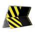 Black and Yellow Stripes Surface Go Skin