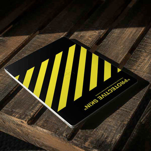 Black and Yellow Stripes Surface Laptop 2 Skin