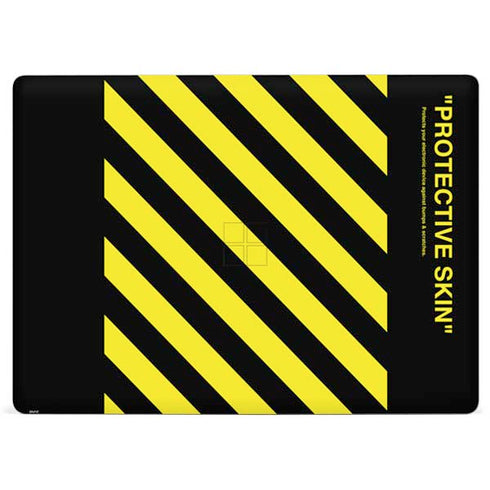 Black and Yellow Stripes Surface Laptop 3 13.5in Skin