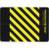 Black and Yellow Stripes Surface Laptop Studio Skin