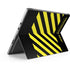 Black and Yellow Stripes Surface Pro 8 Skin
