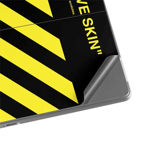 Black and Yellow Stripes Surface Pro 8 Skin