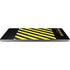 Black and Yellow Stripes Universal Laptop 13in (10.6 x 7.6in) Skin