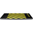 Black and Yellow Stripes Universal Laptop 15in (12.2 x 8.8in) Skin