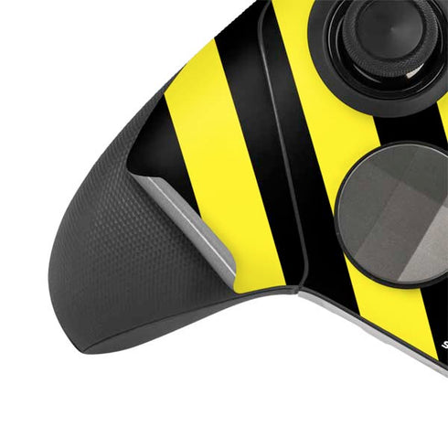 Black and Yellow Stripes Xbox Elite Wireless Controller Series 2 Skin