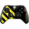 Black and Yellow Stripes Xbox One Controller Skin