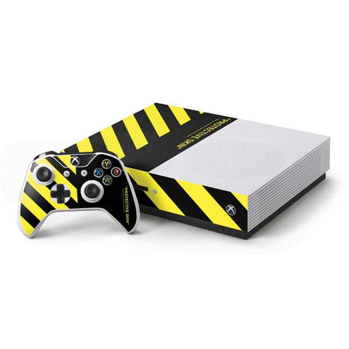 Black and Yellow Stripes Xbox One Skins