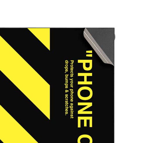 Black and Yellow Stripes Xbox Series X Console Skin