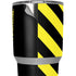 Black and Yellow Stripes Yeti 30oz Rambler Tumbler Skin