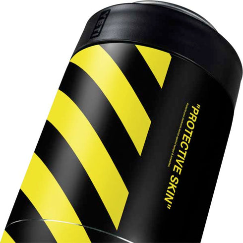 Black and Yellow Stripes Yeti Colster Can Insulator Skin