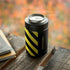 Black and Yellow Stripes Yeti Colster Can Insulator Skin