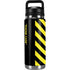 Black and Yellow Stripes YETI Rambler 26oz Bottle Skin