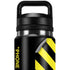 Black and Yellow Stripes YETI Rambler 26oz Bottle Skin