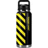 Black and Yellow Stripes YETI Rambler 36oz Bottle Skin