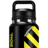 Black and Yellow Stripes YETI Rambler 36oz Bottle Skin
