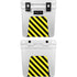 Black and Yellow Stripes YETI Roadie 24 Hard Cooler Skin