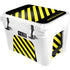 Black and Yellow Stripes YETI Tundra 35 Hard Cooler Skin