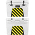 Black and Yellow Stripes YETI Tundra 35 Hard Cooler Skin