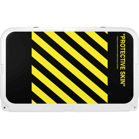 Black and Yellow Stripes YETI Tundra 45 Hard Cooler Skin
