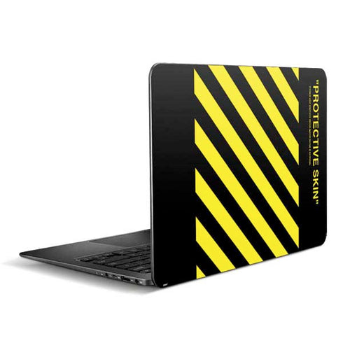 Black and Yellow Stripes Zenbook UX305FA 13.3in Skin