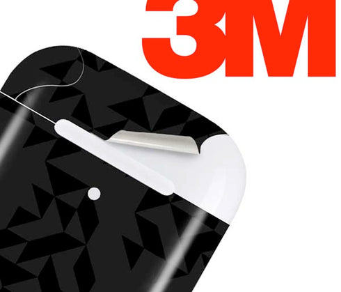 Black Geometric Apple AirPods 2 Skin