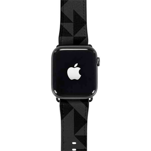 Black Geometric Apple Watch Band 38-40mm