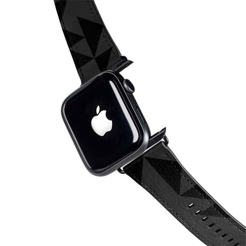 Black Geometric Apple Watch Band 38-40mm