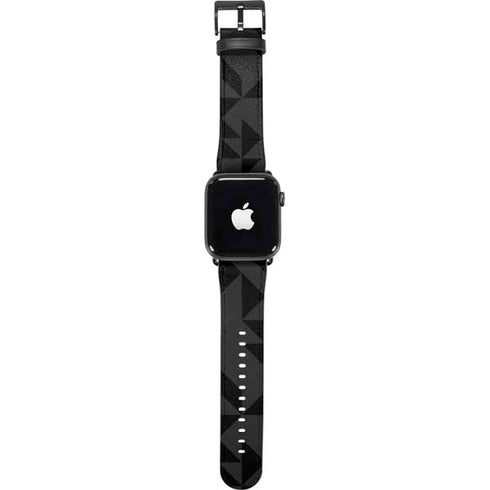 Black Geometric Apple Watch Band 42-44mm